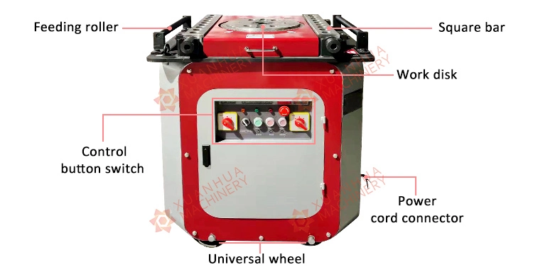 Portable High Quality CNC Steel Bar Stirrup Rebar Bender